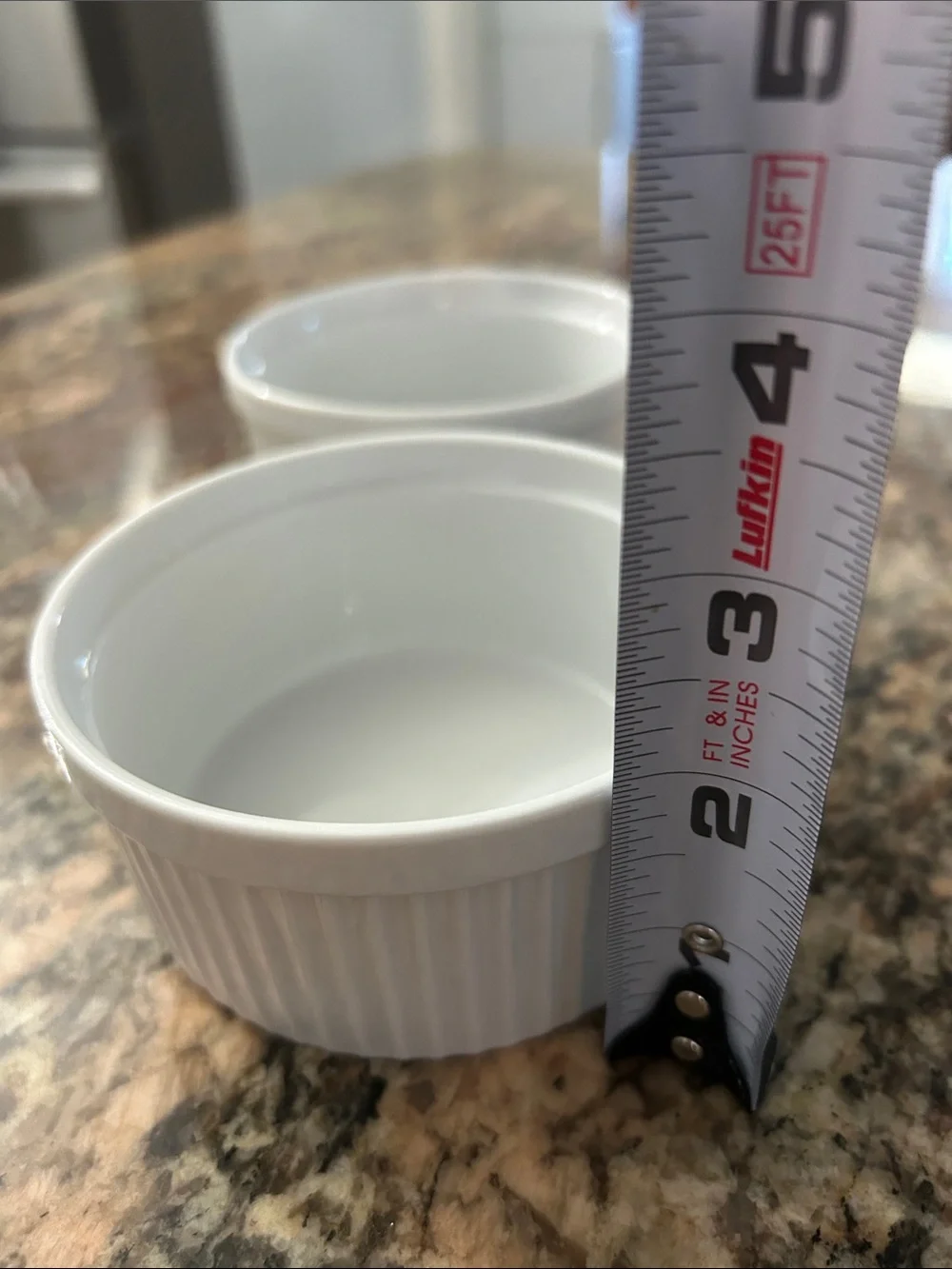 White Ceramic 4” Ramekin Set – Classic Baking Dishes (2-Pack)